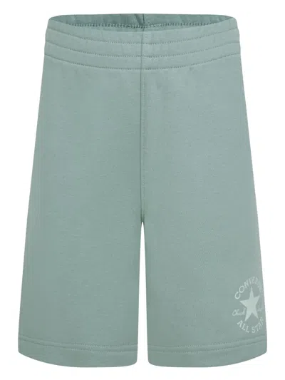 Converse Logo-print Shorts Set In Green