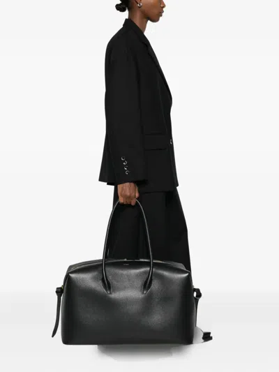 Yuzefi Top-handle Tote Bag In Black