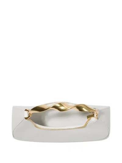 Simkhai Nixi Twist Tote Bag In White