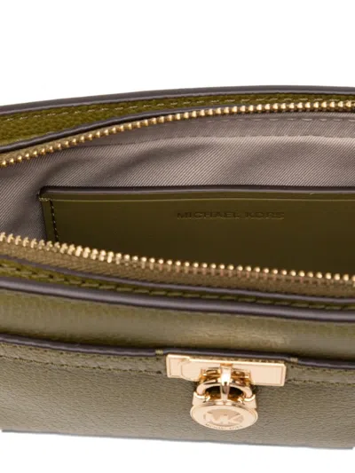 Michael Kors Hamilton Moderne Xs Convertible Crossbody In Green
