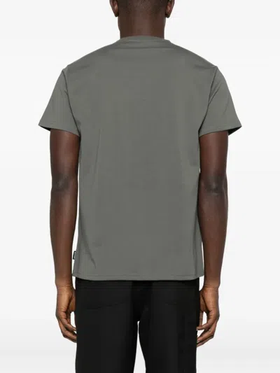 Snow Peak Graphic Print T-shirt In Gray