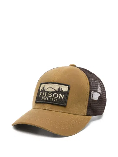 Filson Cappellino Logger Mesh Dark Tan In Multi