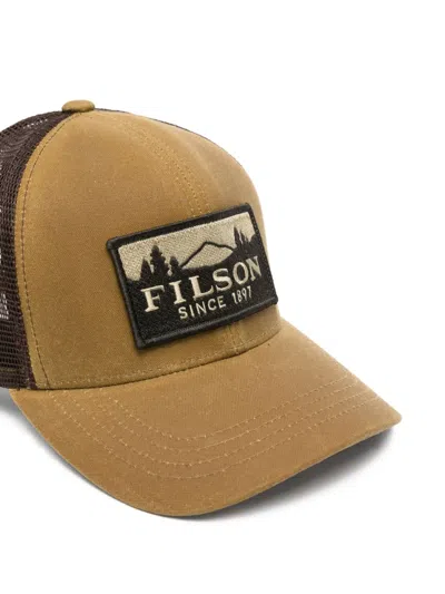 Filson Cappellino Logger Mesh Dark Tan In Multi