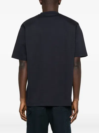 Snow Peak Crew-neck Short-sleeve T-shirt In Blue