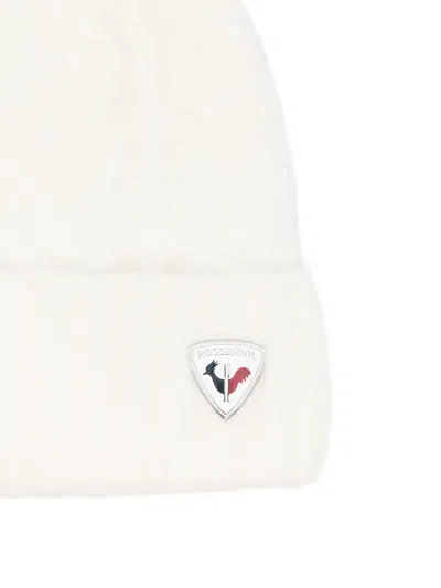 Rossignol Naya Logo-patch Beanie In White