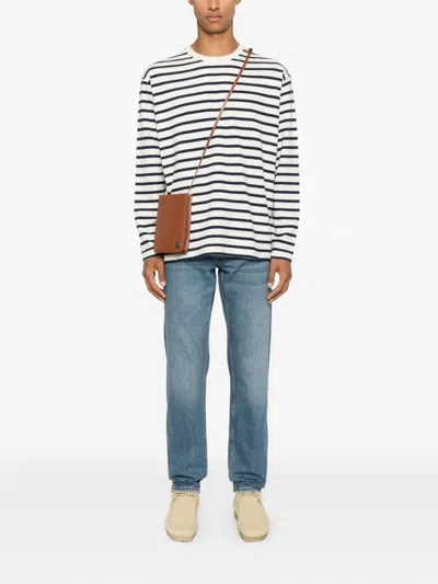 Frame Cotton Jeans In Blue