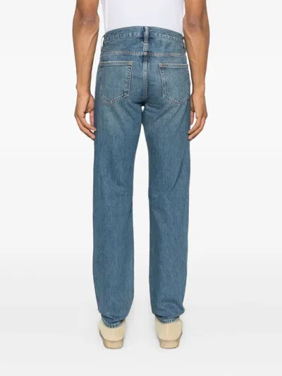 Frame Cotton Jeans In Blue