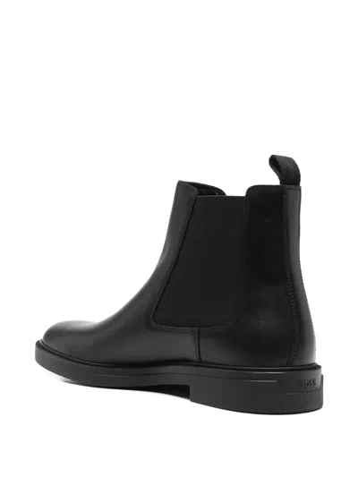 Hugo Boss Boss Calev Chelsea Boot In Black