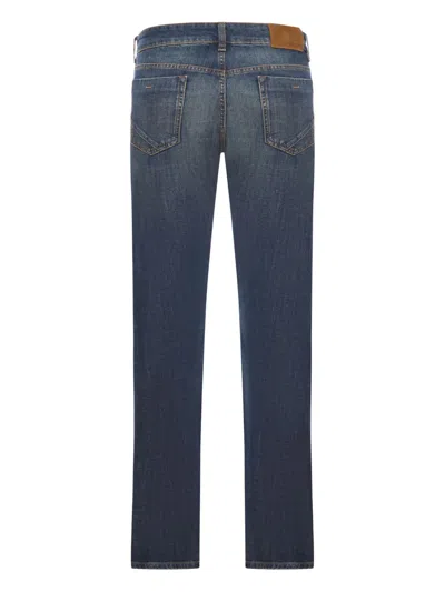 Incotex Cotton Denim Jeans In Blue