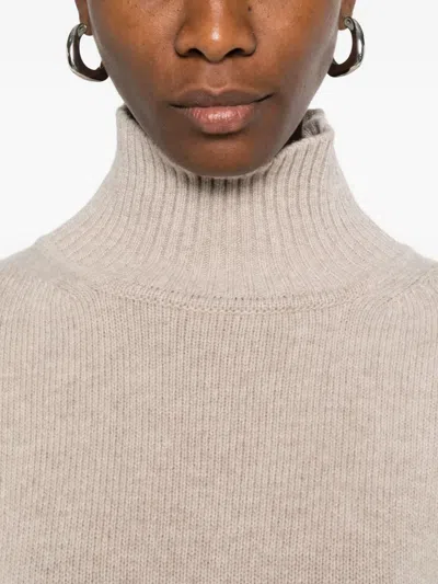 Weekend Max Mara Drop-shoulder Sweater In Neutral