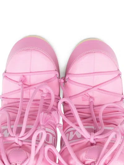 Moon Boot Icon Boots In Pink