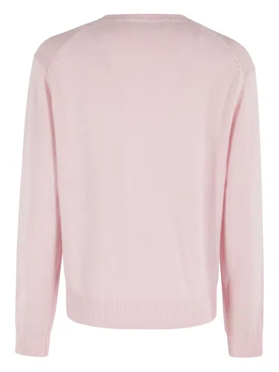 Dunst V-neck Sweater Crafted From Cashmere And Wool Blend In Pink