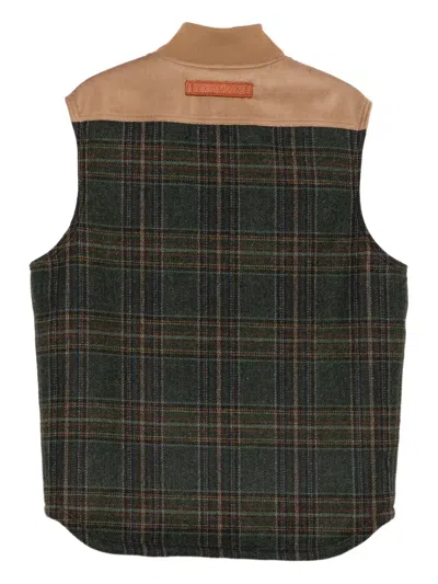 X FILSON 标贴正面拉链马甲