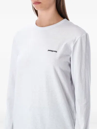 Patagonia White Logo T-shirt In White