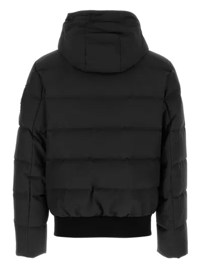 Moose Knuckles Outerwear In Black