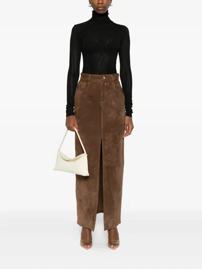 高领连体紧身衣