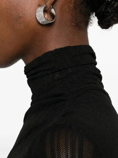 高领连体紧身衣