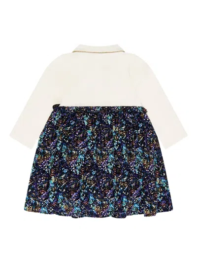 Escada Graphic-print Polo Dress In White