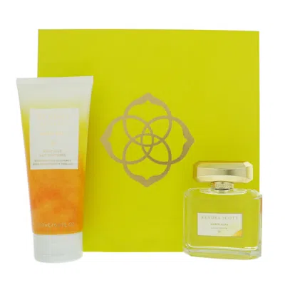 Kendra Scott Ladies Amber Aura Gift Set Fragrances 840172705286 In Transparent