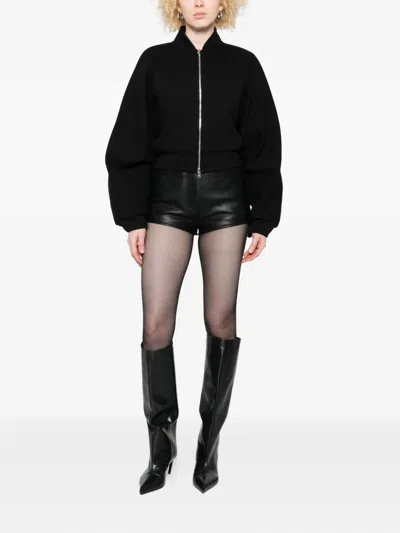 Amazuìn Zip-front Jacket In Black