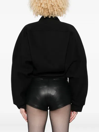 Amazuìn Zip-front Jacket In Black