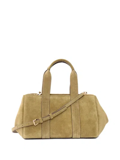 Michael Kors Romee Satchel Bag In Brown