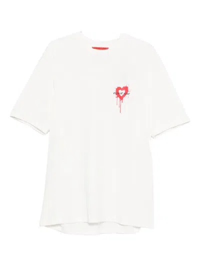 Vision Of Super Graphic-print T-shirt In White