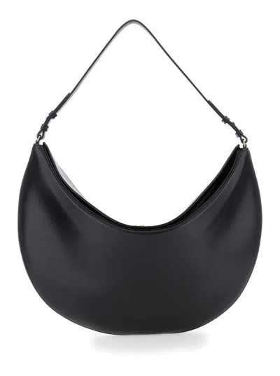 Jacquemus Black The Ovalo Hobo Bag In Black