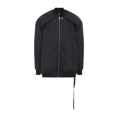 Rick Owens Drkshdw Convertible Jumbo Jacket In Black