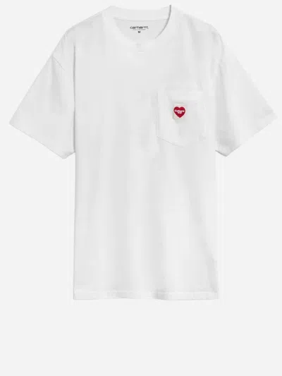 Carhartt Pocket Heart T-shirt In White