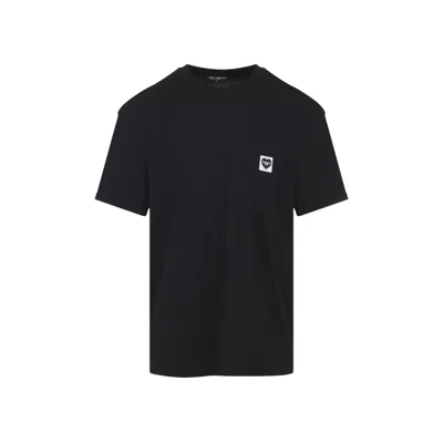 Carhartt T-shirt With Pocket And Heart Patch In Black