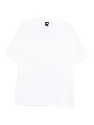The North Face White Short-sleeved T-shirt  In White
