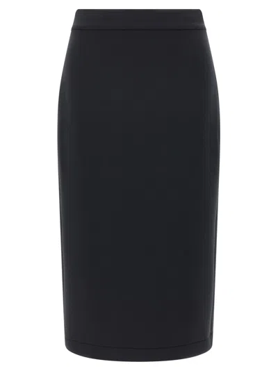 Moncler X Edward Enninful Skirt In Black