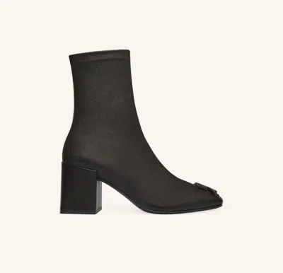 Courrèges Courreges Women Reedition Ankle Boots With 70mm Block Heel In Black