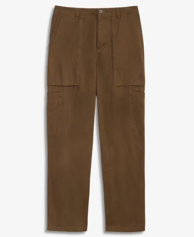 Mode Of One Men's Regular-fit Utility Pants, Created For Macy's In Brown