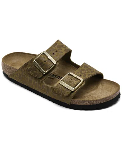 Birkenstock Women's Arizona Birko-flor Sandals From Finish Line In Brown