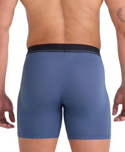 Saxx Men's 3pk. Essential Cotton Logo Boxer Briefs In Multi