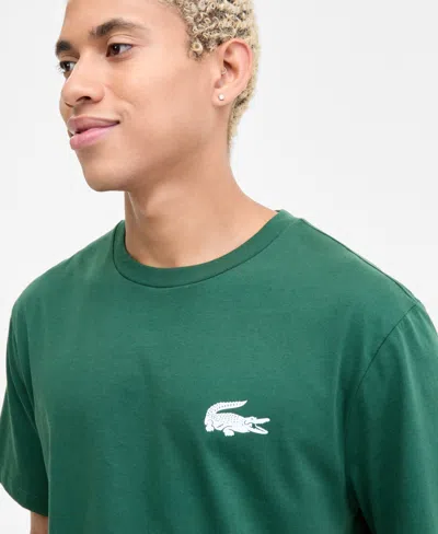 Lacoste Men's Loungewear Sleep T-shirt In Green