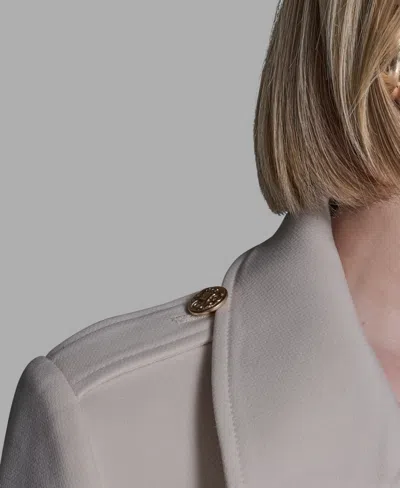 Karl Lagerfeld Women's Double-breasted Jacket In Brown