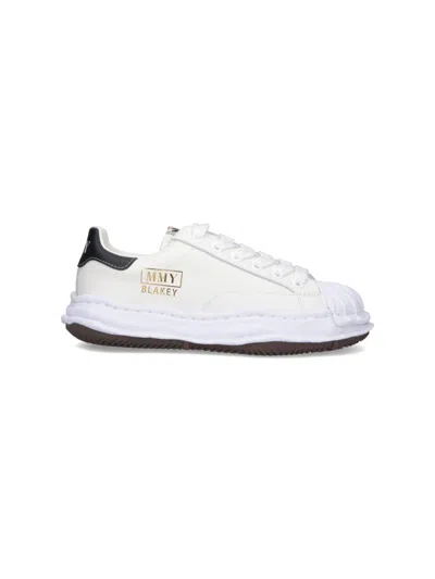 Miharayasuhiro White Leather Sneakers In White
