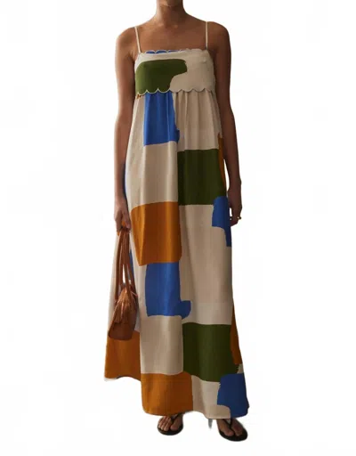 Sancia The Saylah Dress In Madeira Print In Multi