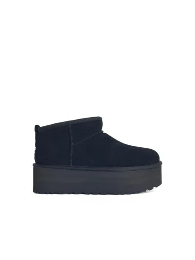 Ugg Classic Ultra Mini Boots In Black