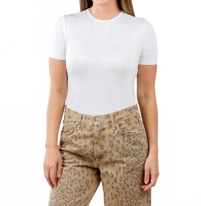 Ripley Rader Fitted Short Sleeve T-shirt In White In Multi