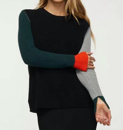 Zaket & Plover Knit Sweater In Black In Black