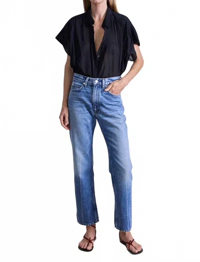 Apiece Apart Rene Kick Flare Jean In Hermosa Wash In Multi