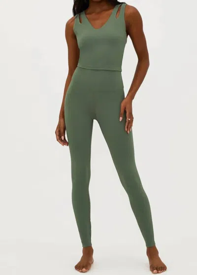 Beach Riot Evelina Top In Queen Palm In Green