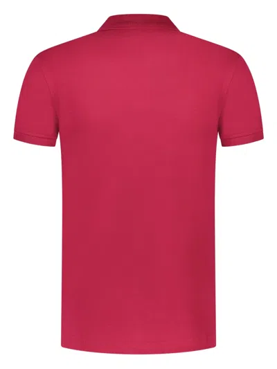 Tommy Hilfiger Stretch-cotton Polo Shirt In Red
