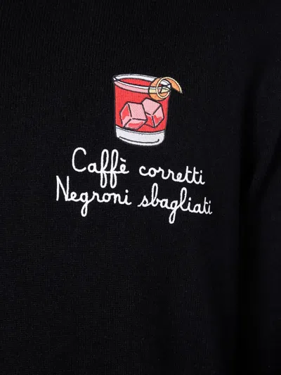 Mc2 Saint Barth "heron Light Embry" Pullover In Black