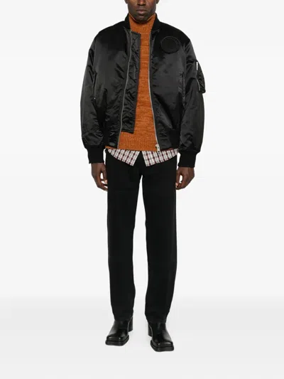 Etudes Studio Logo-detail Bomber Jacket In Black