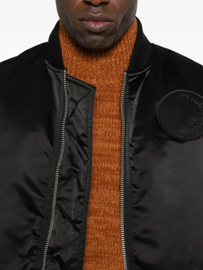 Etudes Studio Logo-detail Bomber Jacket In Black